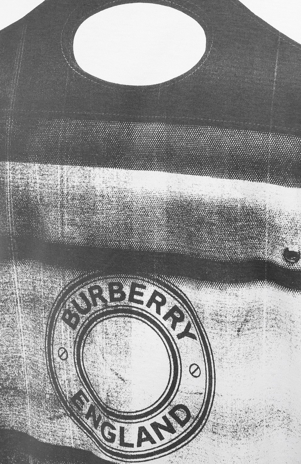 Хлопковая футболка BURBERRY, арт. 4567622, фото 5