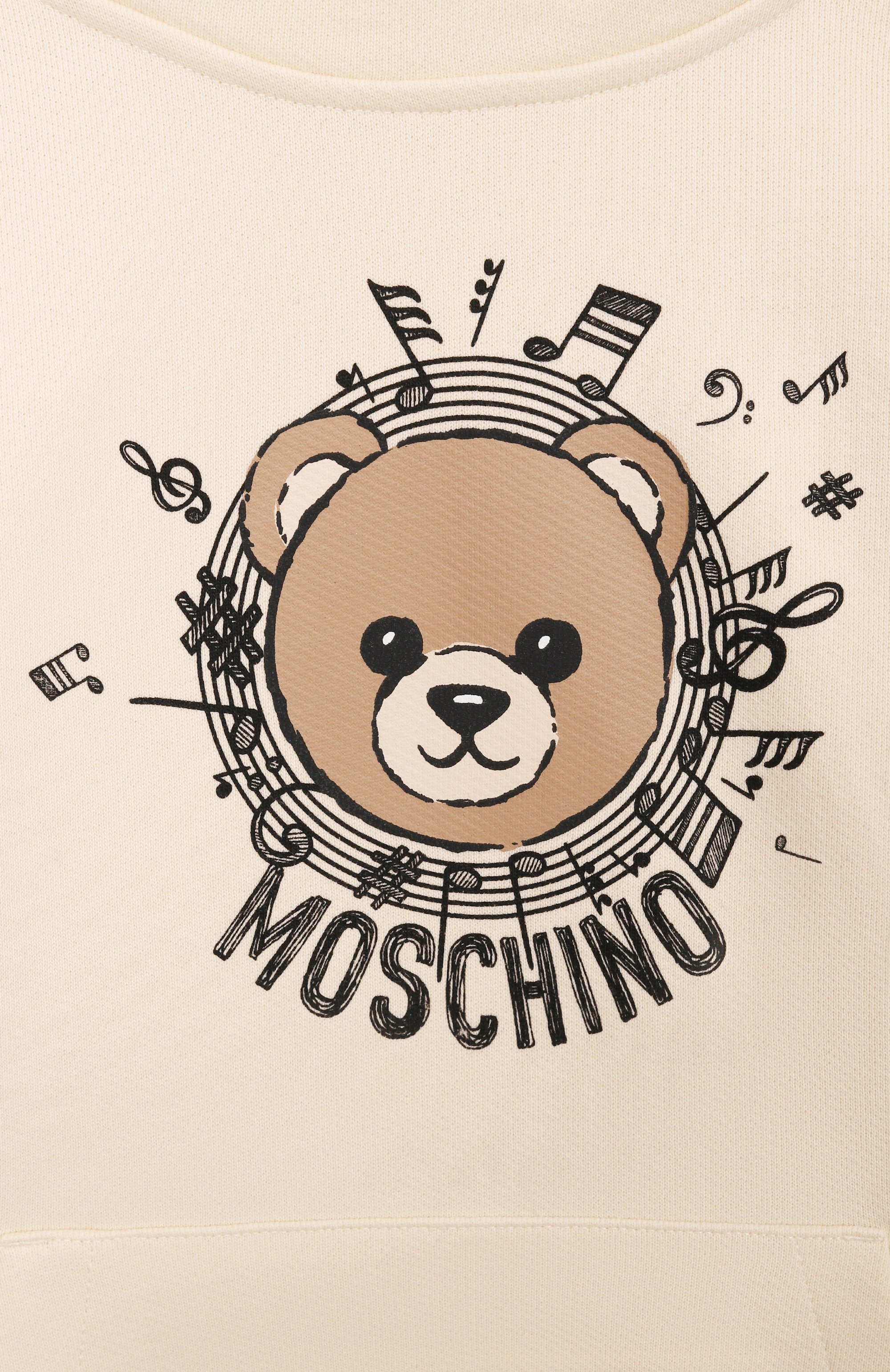 Хлопковое худи MOSCHINO, арт. HUF096/LCA23/10-14, фото 3