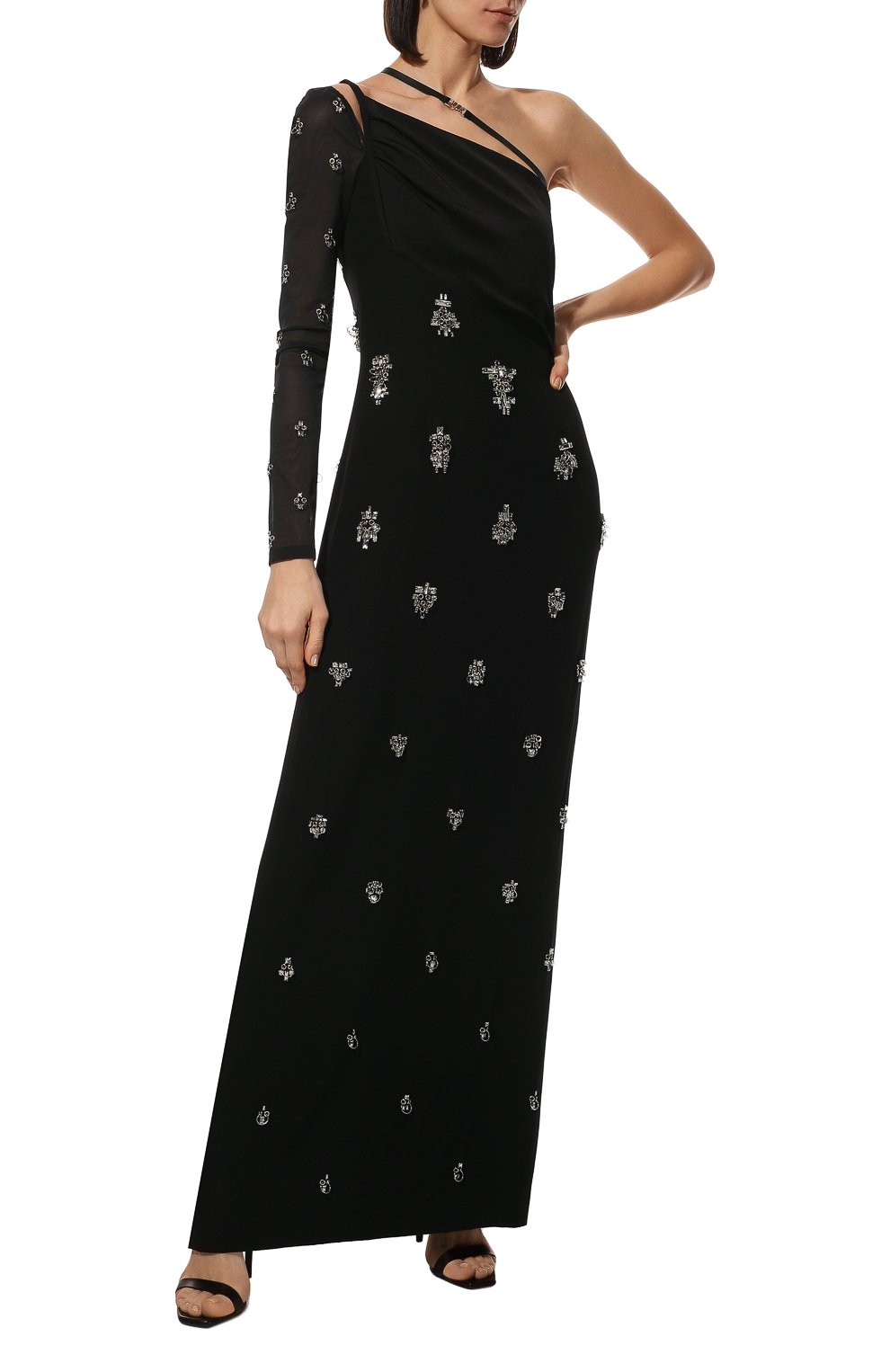 Платье GIVENCHY черного цвета по цене 764500 руб., арт. BW2193G0WJ, фото 2 Платье GIVENCHY, арт. BW2193G0WJ, фото 2