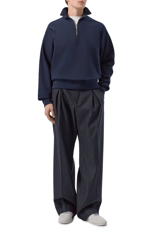 Замшевые кеды Giorgio Armani GM003225/AF20839 Серый  GM003225/AF20839 Фото 2