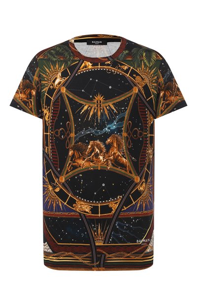 Хлопковая футболка BALMAIN, арт. UH01601/I351, фото 1