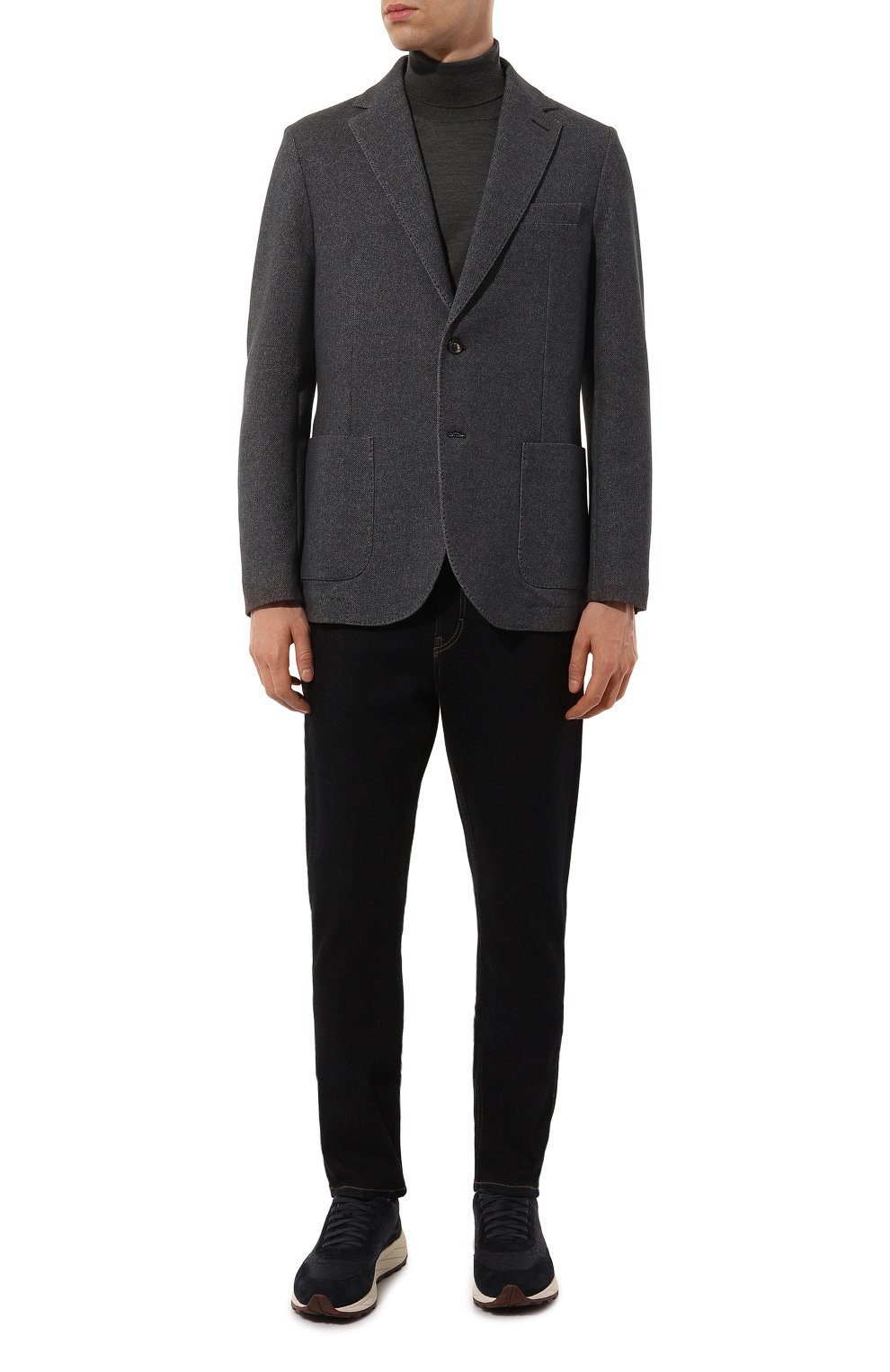 Хлопковый пиджак CIRCOLO 1901, арт. CN4569, фото 3