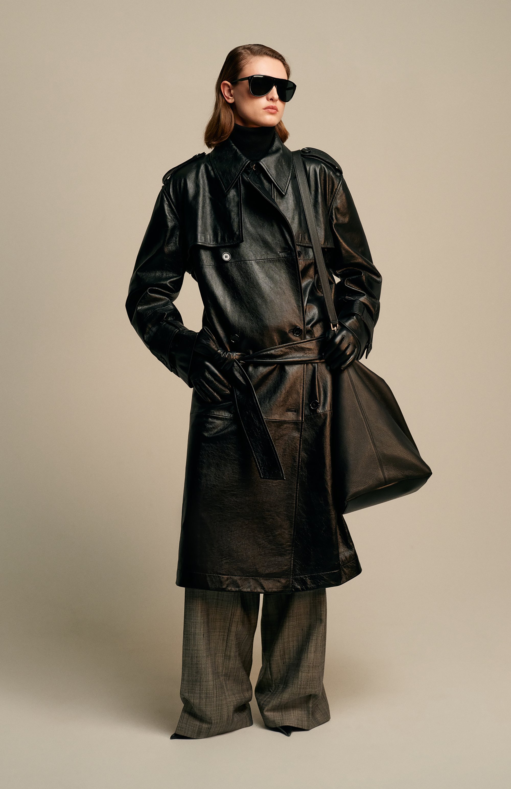 Брюки из шелка и шерсти JIL SANDER, арт. J02KA0347/J55079, фото 6