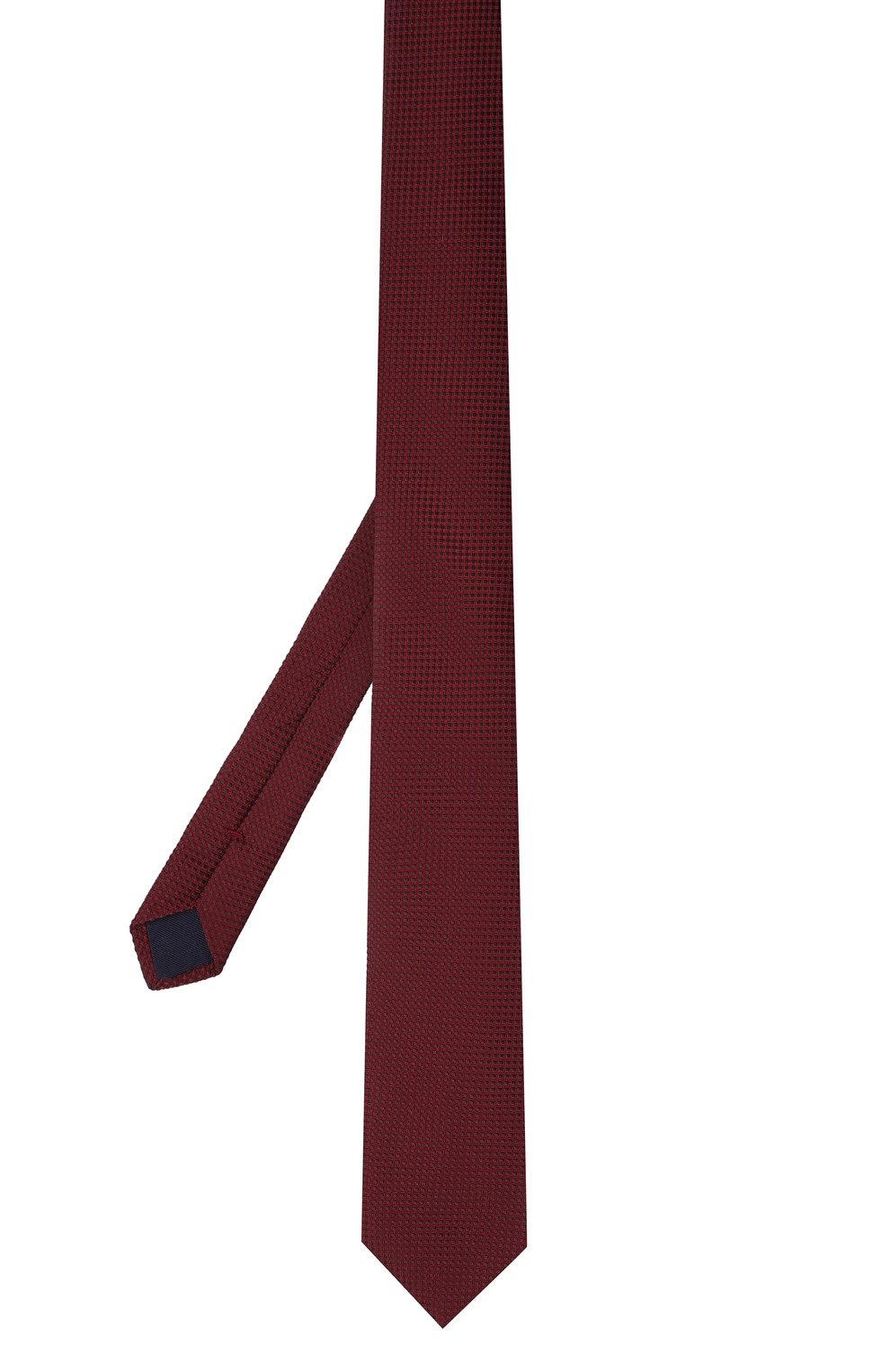 Шелковый галстук CORNELIANI бордового цвета по цене 17800 руб., арт. 89U306-2120302/00, фото 3 Шелковый галстук CORNELIANI, арт. 89U306-2120302/00, фото 3
