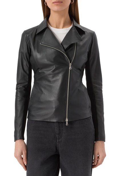 Кожаная куртка EMPORIO ARMANI, арт. 0NB10P/02P15, фото 3