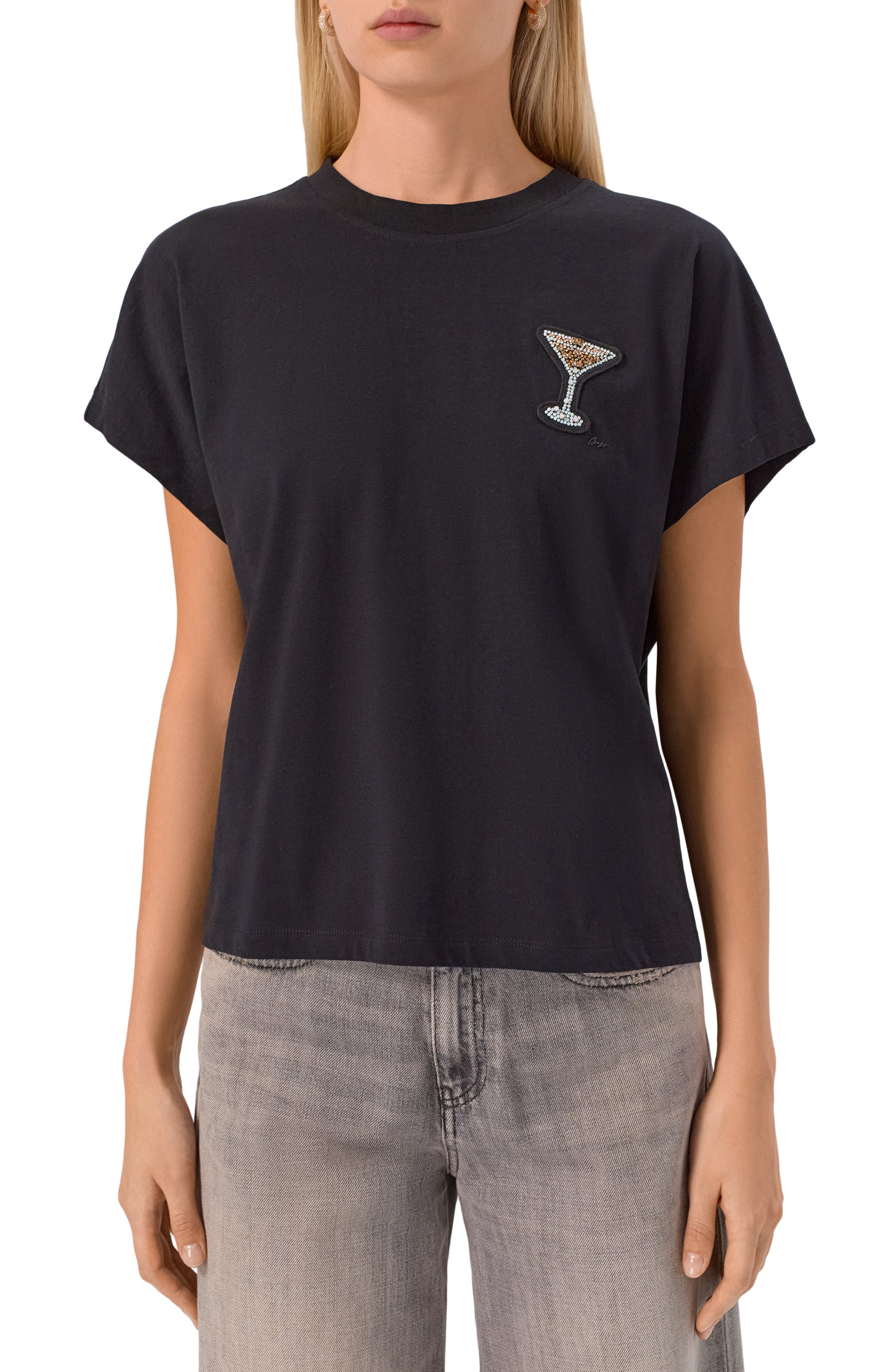 Хлопковая футболка BOSS ORANGE, арт. 50547797, фото 3