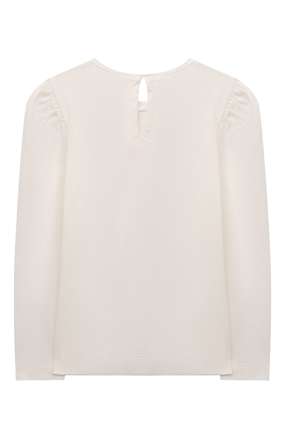 Хлопковый лонгслив MONNALISA, арт. 37D609., фото 2