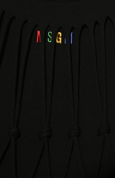 Хлопковое платье MSGM, арт. 3241MDA65 227298, фото 5