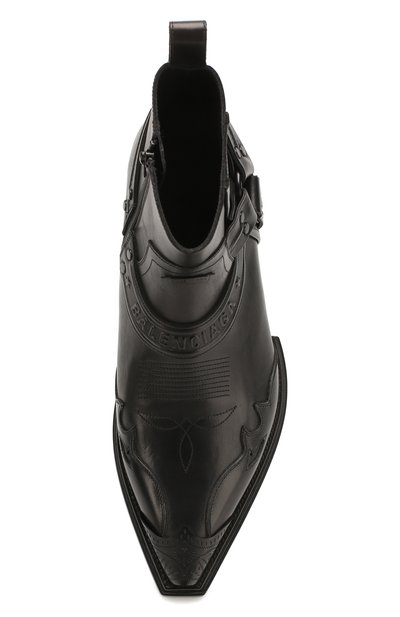 Кожаные казаки BALENCIAGA, арт. 562603/WA922, фото 5
