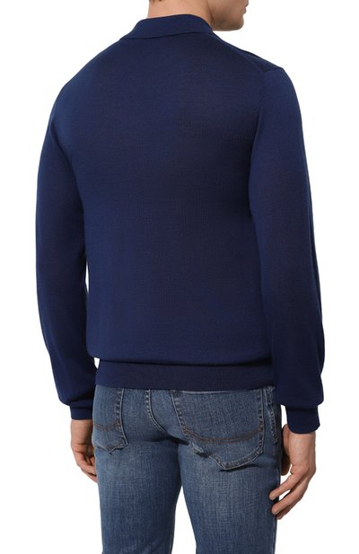 Поло из кашемира и шелка CORNELIANI, арт. 93M539-9325129, фото 4