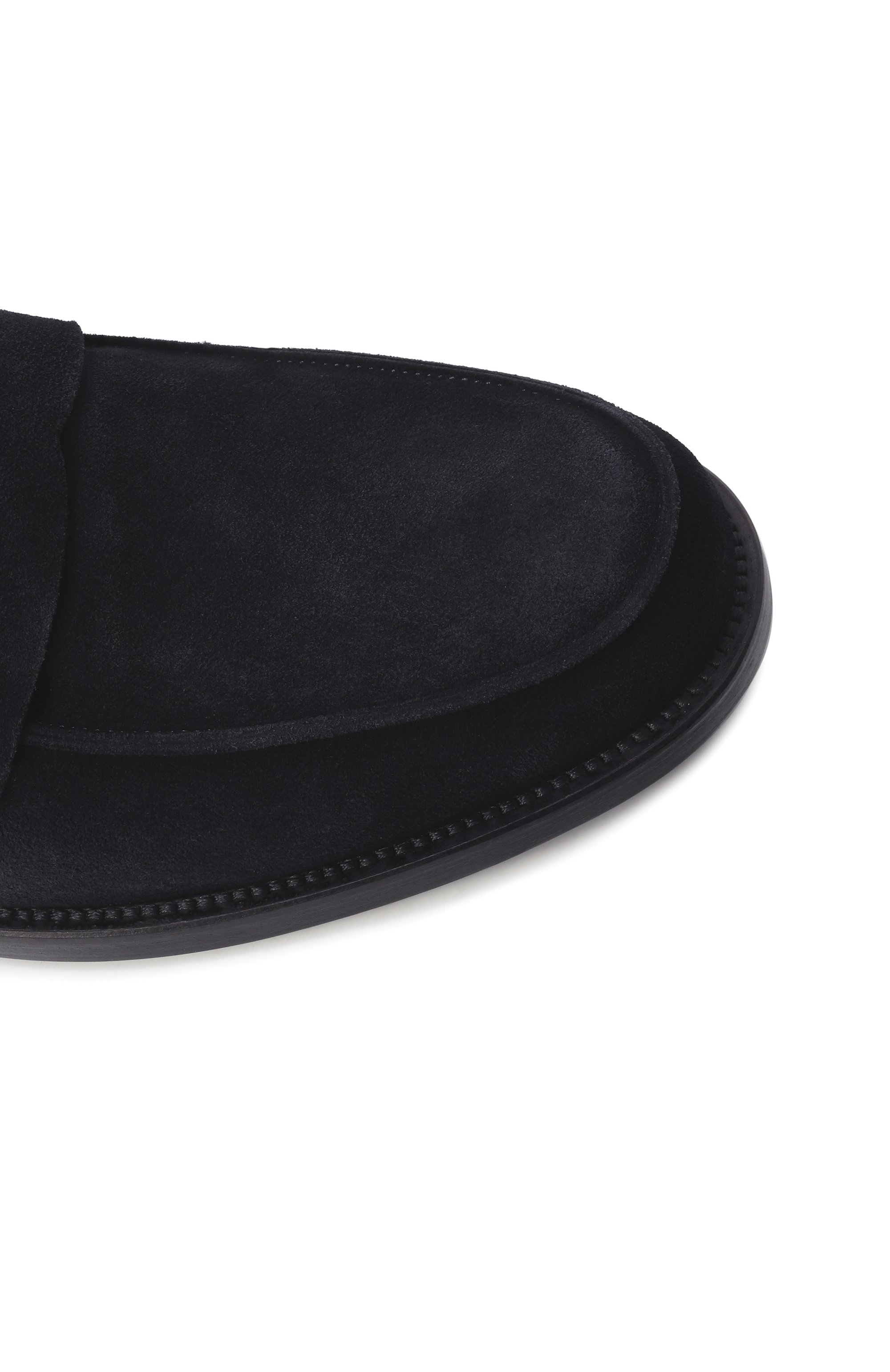 Замшевые пенни-лоферы milano MILLE 885 темно-синего цвета по цене 39400 руб., арт. MILAN0/G0RAIN/ENEA, фото 7 Замшевые пенни-лоферы milano MILLE 885, арт. MILAN0/G0RAIN/ENEA, фото 7