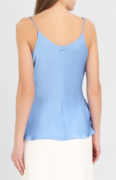 Шелковый топ  на тонких бретельках GIORGIO ARMANI, арт. VAC18T/VA06C, фото 4