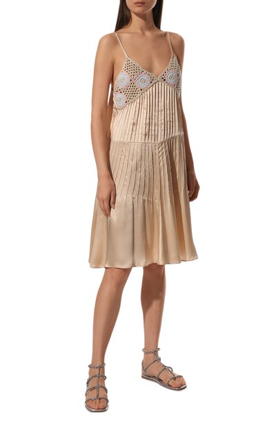 Шелковое платье MIU MIU, арт. MF4425-1ZRB-F0770, фото 3