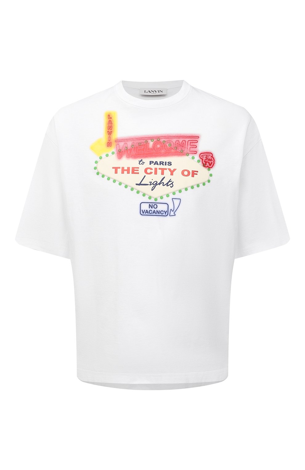 Хлопковая футболка LANVIN, арт. RM-TS0009-J197-P22, фото 1