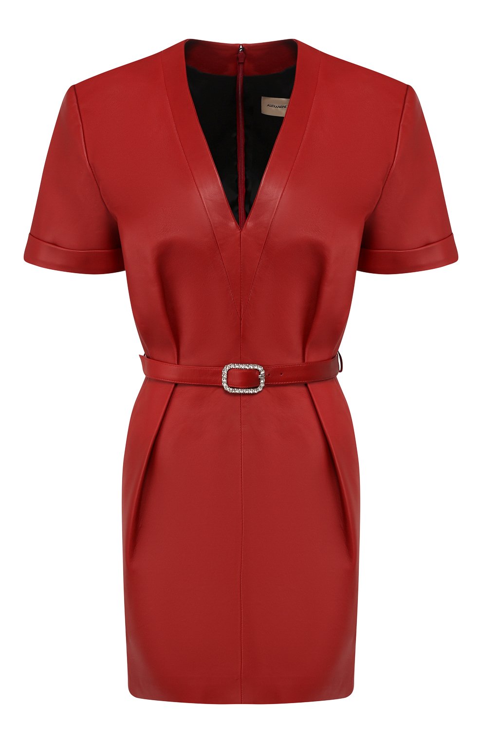 Кожаное платье ALEXANDRE VAUTHIER, арт. 201LDR1200C 0404, фото 1