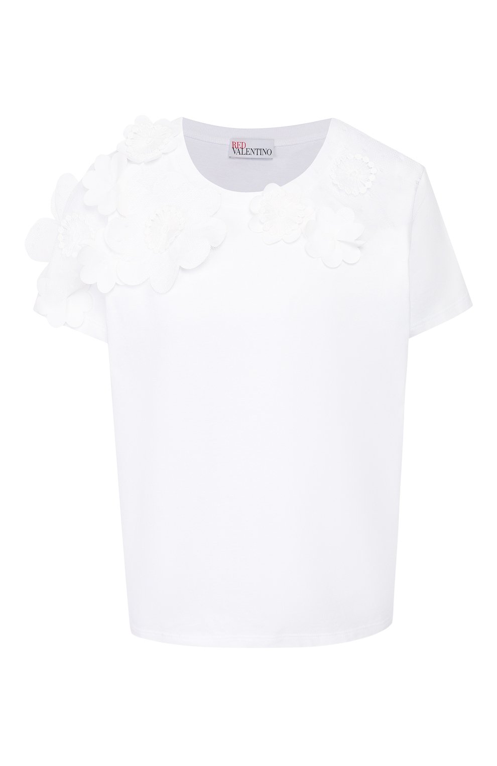 Хлопковая футболка REDVALENTINO, арт. TR0MG06G/555, фото 1