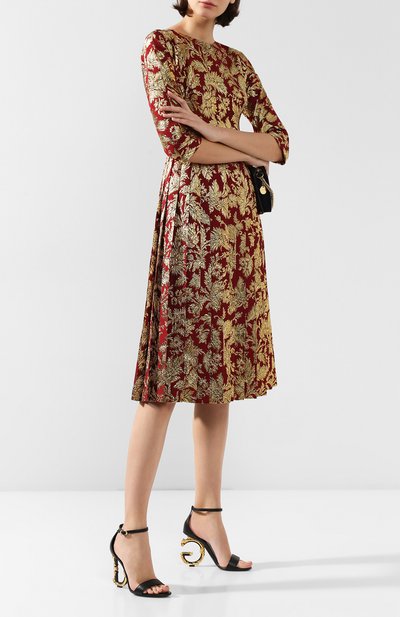 Кожаные босоножки keira DOLCE & GABBANA, арт. CR0739/AV967, фото 2