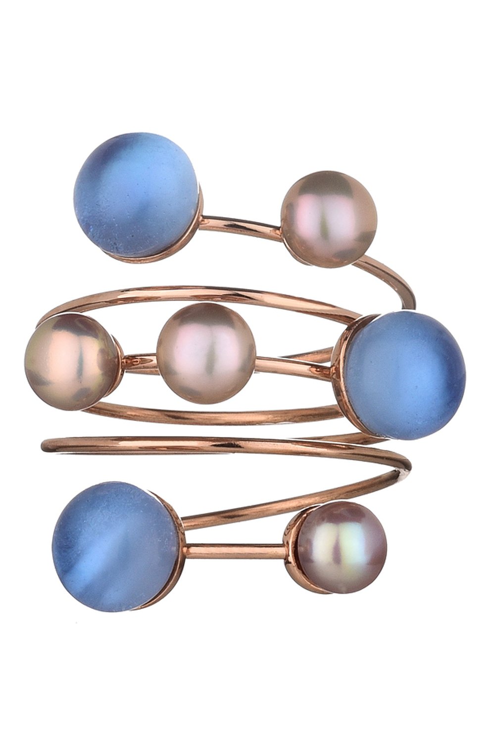 Кольцо MIMI бесцветного цвета по цене 114400 руб., арт. A21VZK3DAZ, фото 2 Кольцо MIMI, арт. A21VZK3DAZ, фото 2