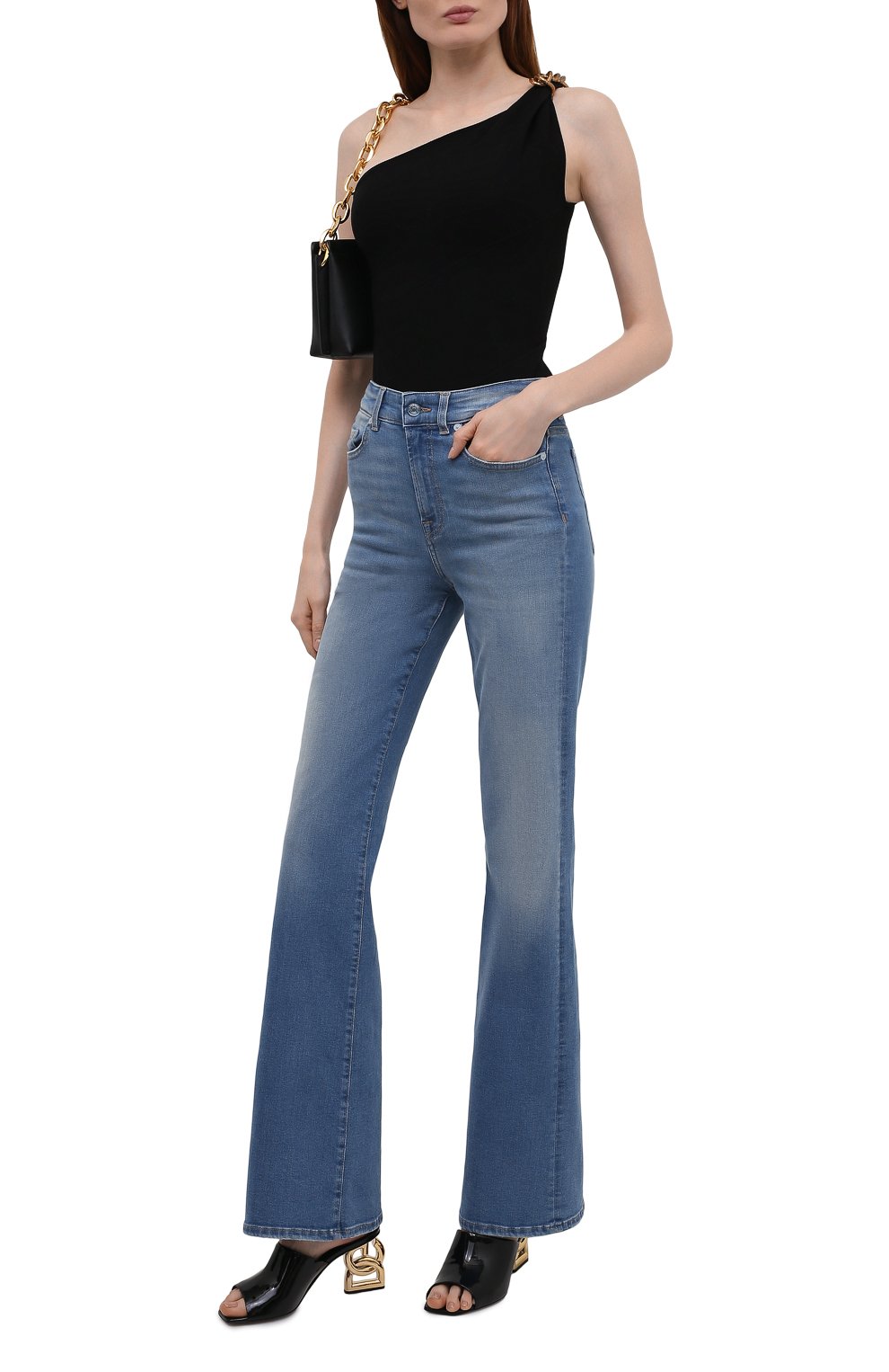 Комбинированные мюли keira DOLCE & GABBANA, арт. CR1176/A1471, фото 2