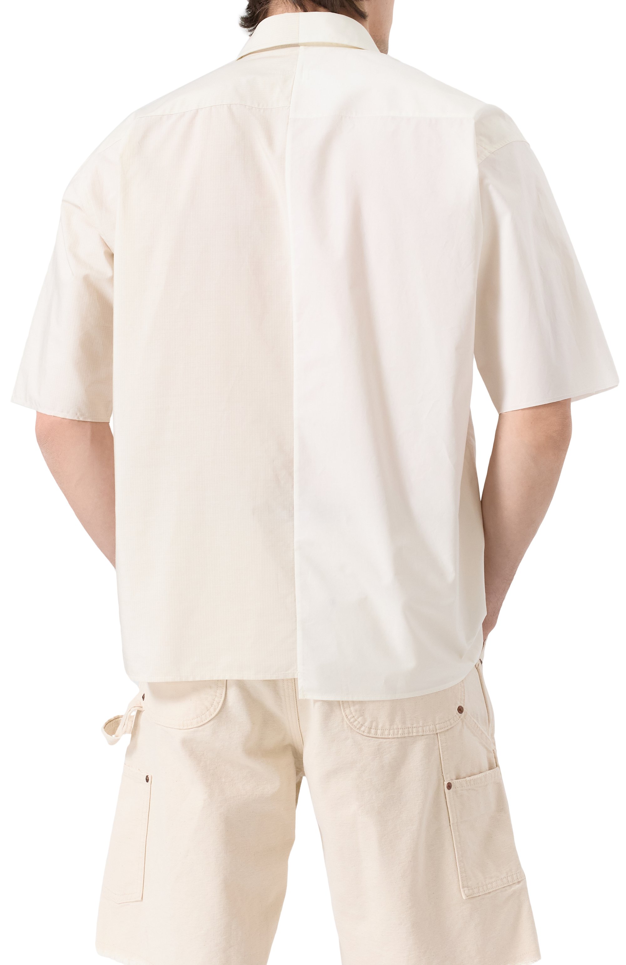 Хлопковая рубашка MM6, арт. SH0DR0007/MTN041, фото 4