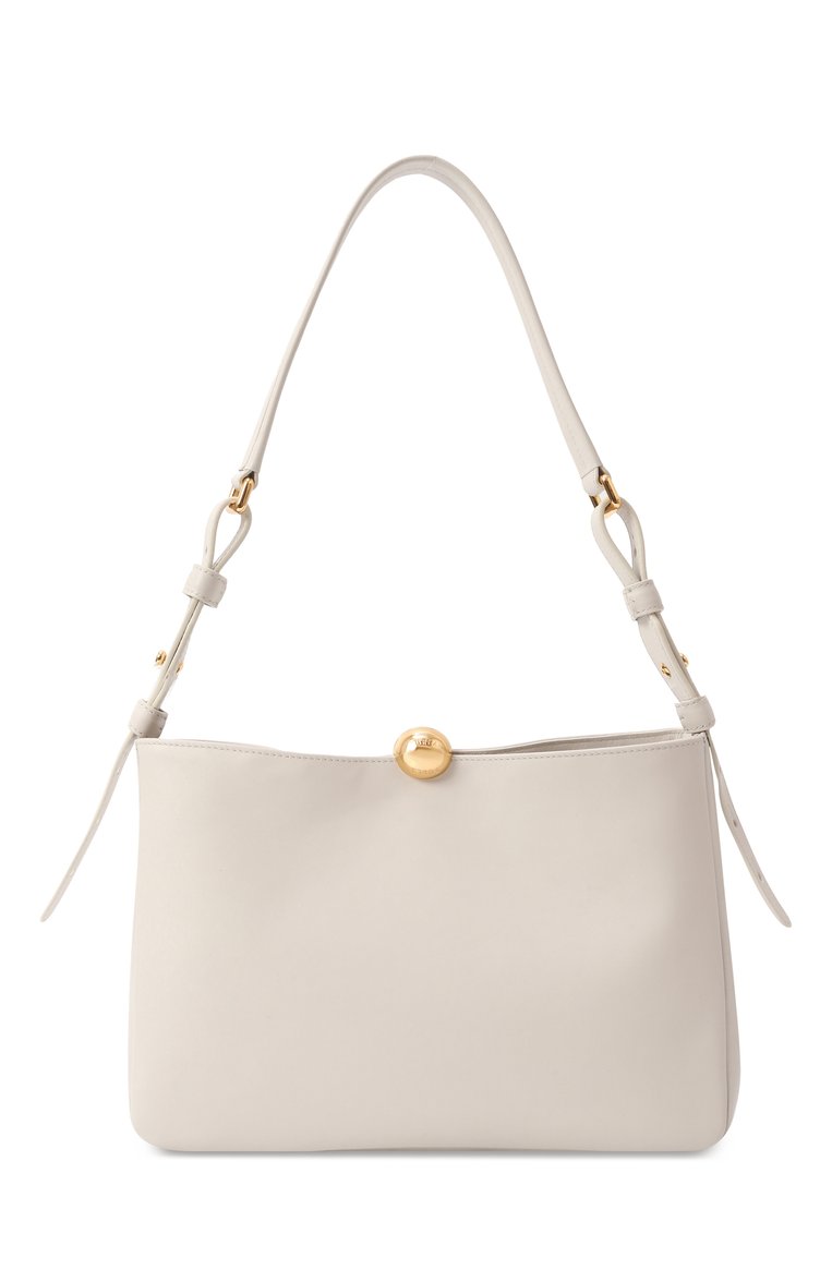 Женская сумка furla sfera soft medium FURLA молочного цвета, арт. WB01403/BX3168 | Фото 6 (Материал: Натуральная кожа; Размер: medium)