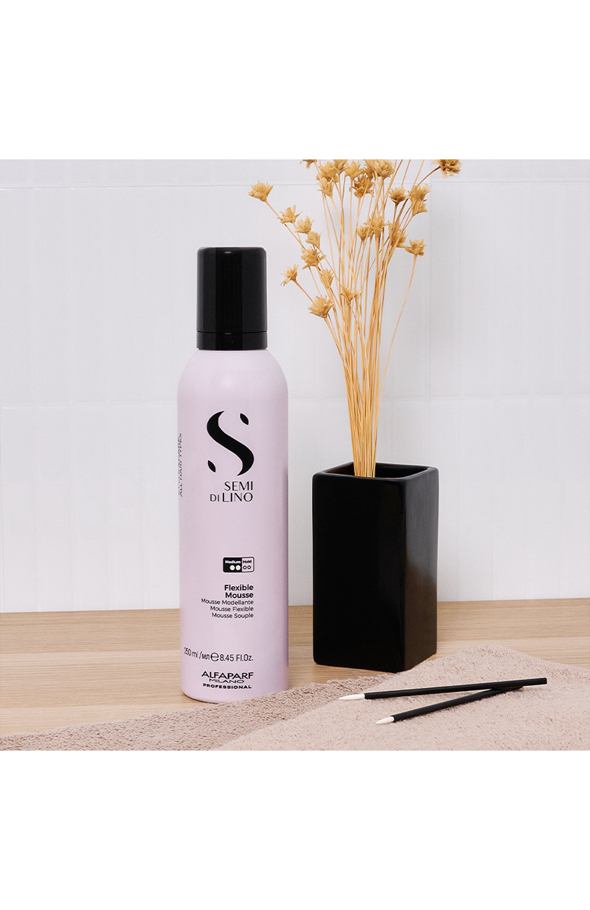 Мусс средней фиксации sdl style & care (250ml) ALFAPARF MILANO PROFESSIONAL бесцветного цвета по цене 3150 руб., арт. 23361, фото 4 Мусс средней фиксации sdl style & care (250ml) ALFAPARF MILANO PROFESSIONAL, арт. 23361, фото 4