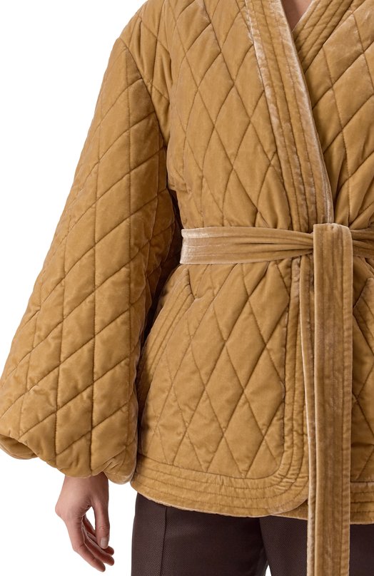 Бархатный жакет Akhmadullina 1226.2JT620/V102 Бежевый  1226.2JT620/V102 Фото 5