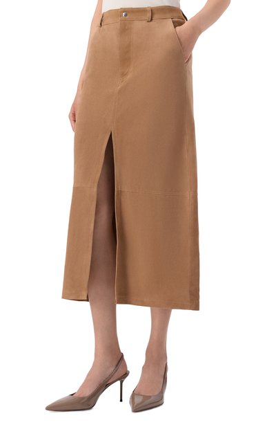 Замшевая юбка ERIKA CAVALLINI, арт. P5WW21, фото 3