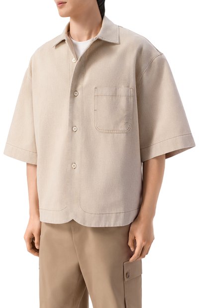 Джинсовая рубашка JACQUEMUS, арт. 26ESHM00585/AD00044, фото 3