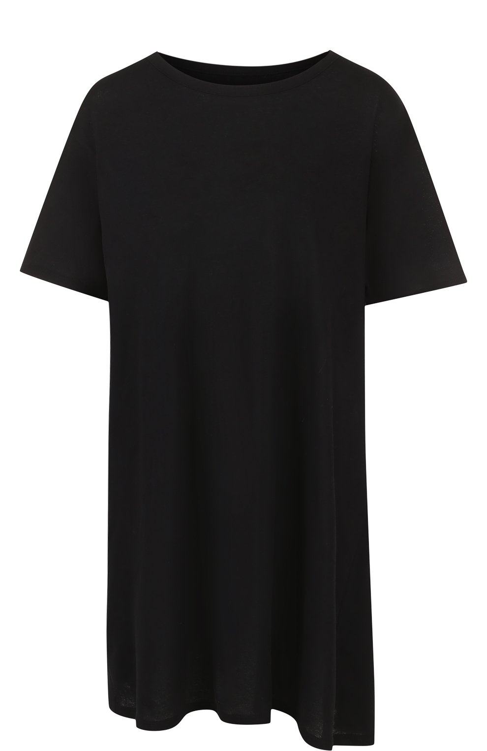 Однотонная хлопковая футболка свободного кроя YOHJI YAMAMOTO, арт. FE-T54-005, фото 1