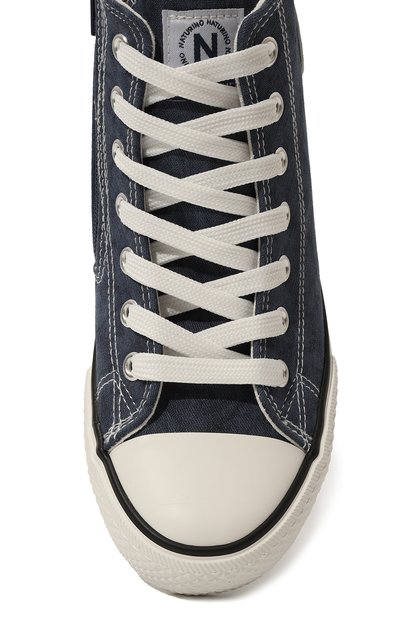 Текстильные кеды ylfas NATURINO темно-синего цвета по цене 6610 руб., арт. 2018270/01/0C02/33-40, фото 4 Текстильные кеды ylfas NATURINO, арт. 2018270/01/0C02/33-40, фото 4