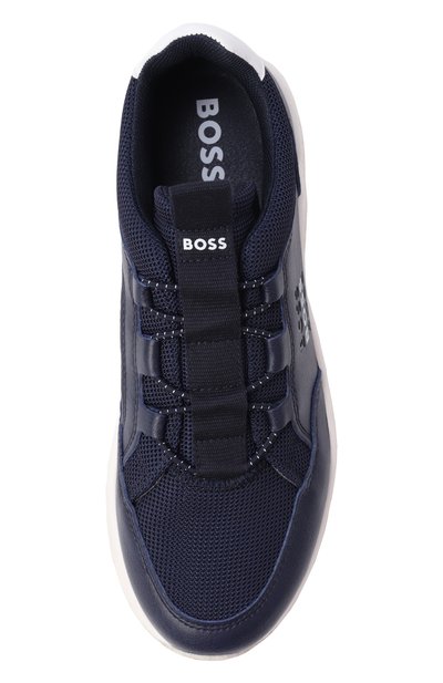 Комбинированные кроссовки BOSS, арт. J52805, фото 4