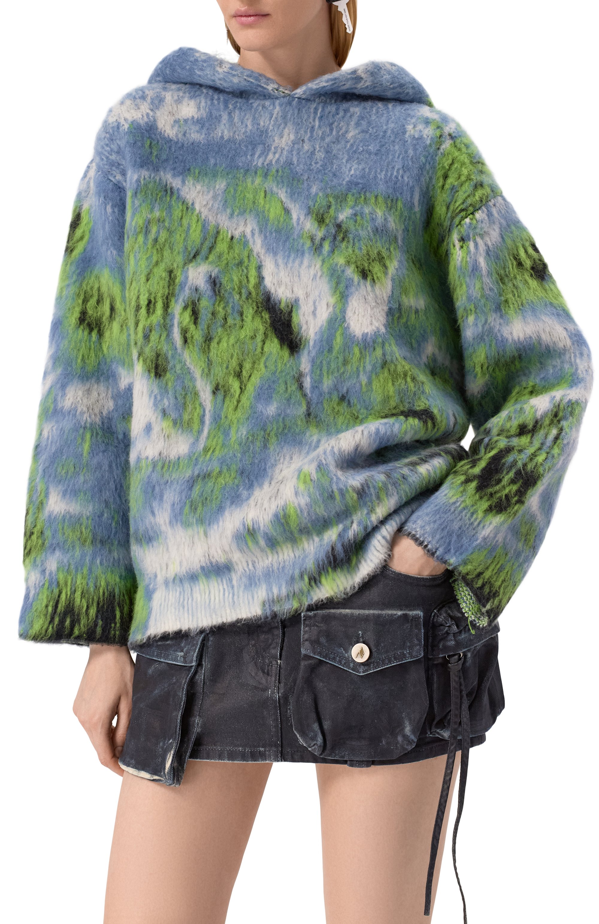 Худи THE ATTICO, арт. 250WCK00114/MIX015AA, фото 3