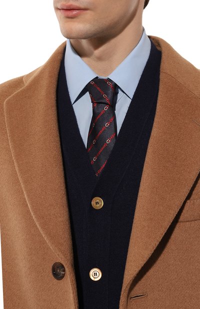 Шелковый галстук GUCCI, арт. 660045 4E002, фото 2