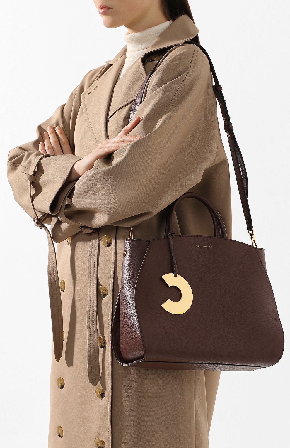 Сумка concrete medium COCCINELLE, арт. E1 FLA 18 01 01, фото 5