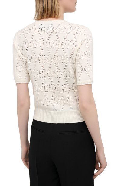 Шерстяной пуловер GUCCI, арт. 650676/XKBL7, фото 4