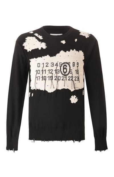 Мужской хлопковый свитер MM6, арт. SH0HL0020/M13081