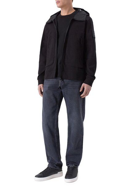 Хлопковая толстовка C.P. COMPANY, арт. 20CLSS016A/006452M, фото 2