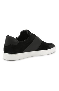 Мужские кожаные кеды bolt 2 HARRYS OF LONDON черного цвета, арт. B0LT 2 N0BLE SUEDE/TECH LEATHER | Фото 4 (Подошва: Массивная; Материал внутренний: Натуральная кожа; Статус проверки: Проверена категория; Материал утеплителя: Без утеплителя; Стили: Классический; Драгоценные камни: Проставлено; Материал сплава: Проставлено; Материал внешний: Натуральная кожа; Кросс-КТ: Низкие)