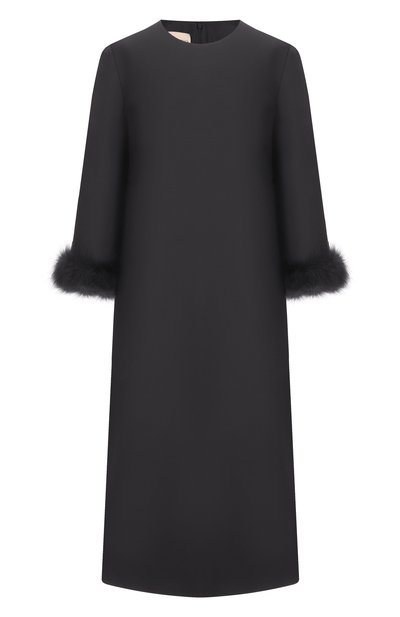 Женское платье из шерсти и шелка VALENTINO, арт. 8B3VAJJ0/1CF