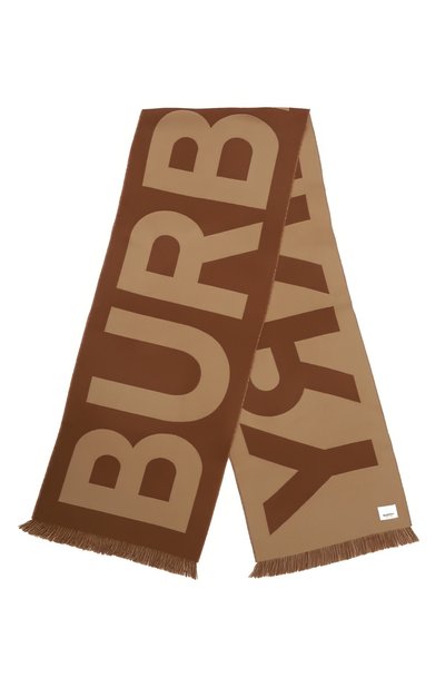 Шерстяной шарф BURBERRY, арт. 8057148A8773, фото 4