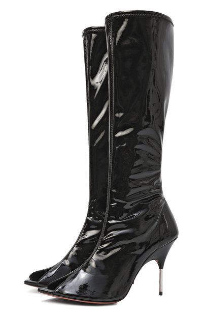 Женские сапоги bruna stretch 95 AMINA MUADDI, арт. BRUNA STRETCH B00T/LATEX