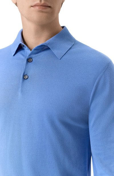 Хлопковое поло KITON, арт. UMKXX35624S, фото 5