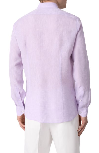 Льняная рубашка ZILLI, арт. LINAS1M080013123U, фото 4