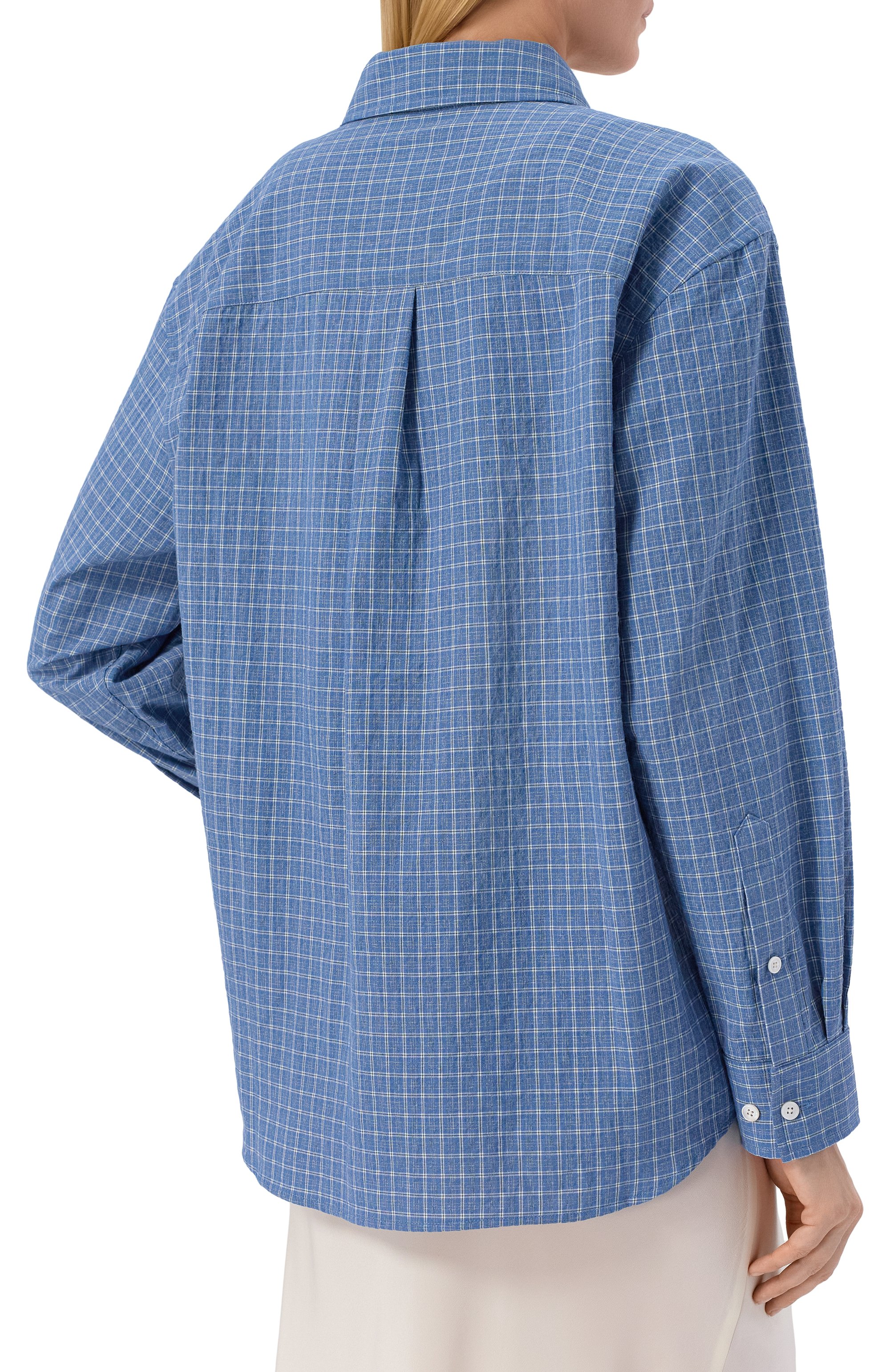 Хлопковая рубашка DUNST, арт. UDSH6B127B2, фото 4