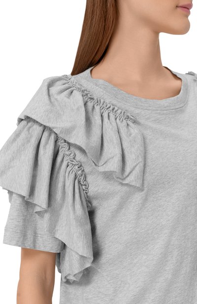 Хлопковая футболка DRIES VAN NOTEN, арт. 011143/3606, фото 5