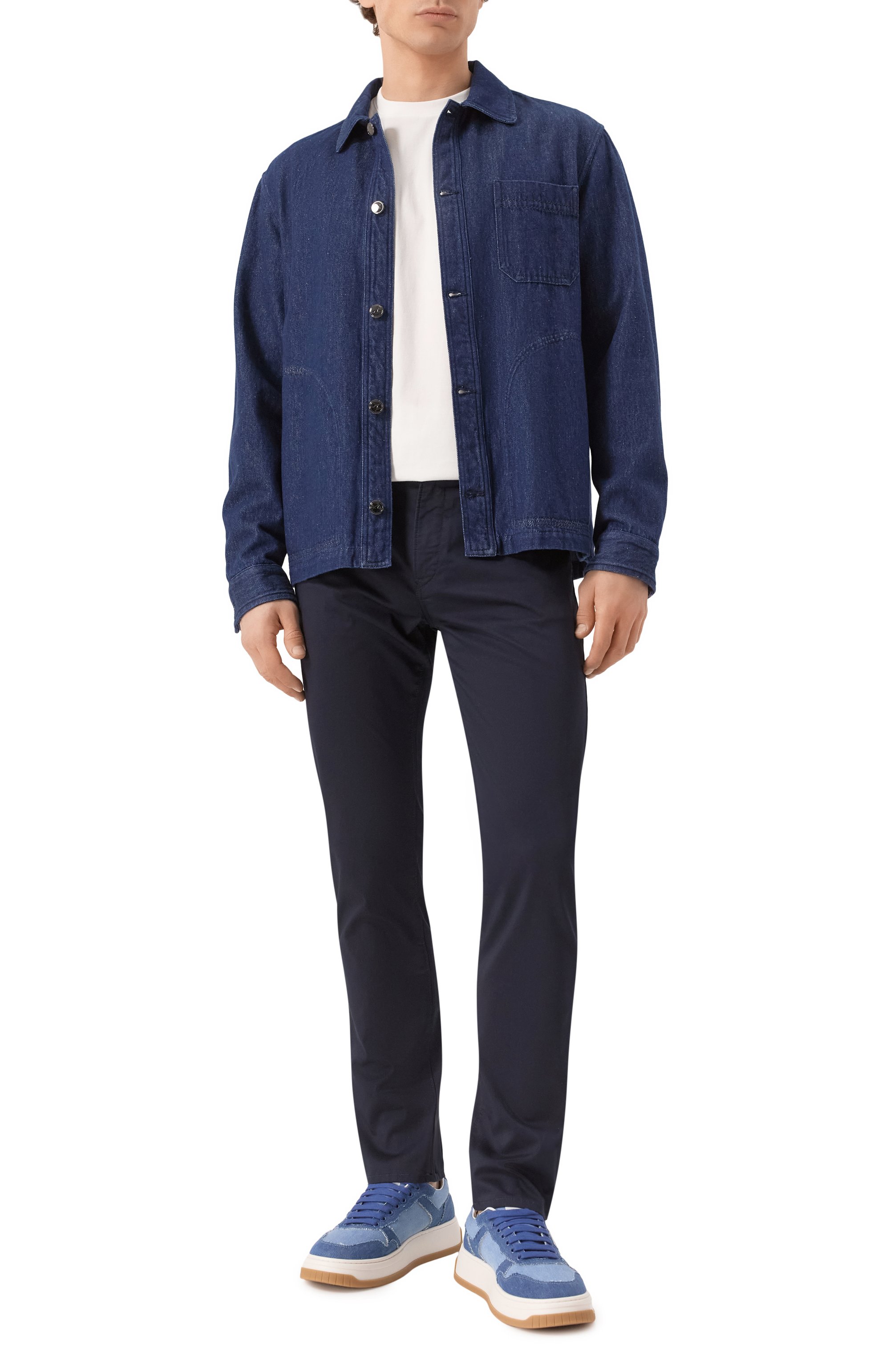 Хлопковые брюки BOSS, арт. 50540048, фото 2