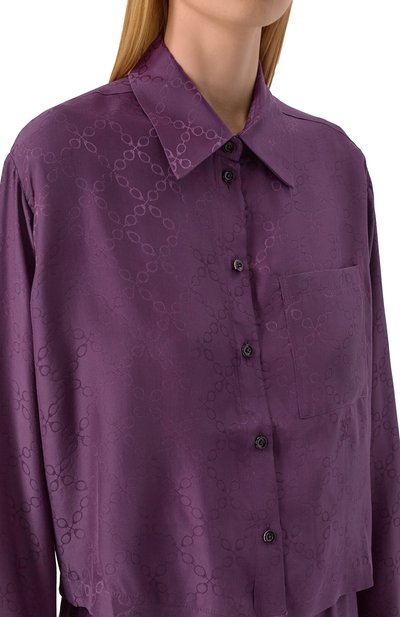 Шелковая рубашка KIKI DE MONTPARNASSE, арт. H242TP099, фото 5