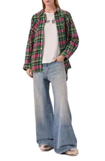 Футболка из хлопка и кашемира R13, арт. R13WK001-K135B, фото 2