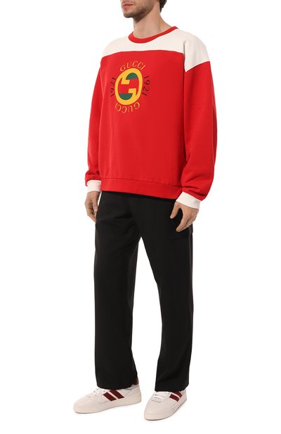 Хлопковый свитшот GUCCI, арт. 756663/XJFWJ, фото 2